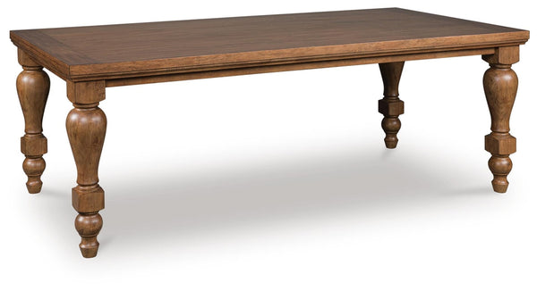 Greddinton Rectangle Dining Table Brown