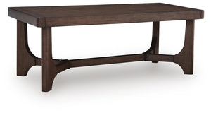 Korestone Rectangle Coffee Table Dark Brown