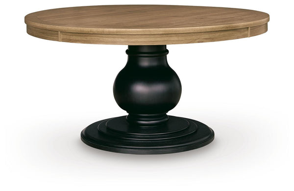 Ridgester Dining Table Light Brown