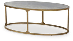 Korajane Coffee Table Antique Gold