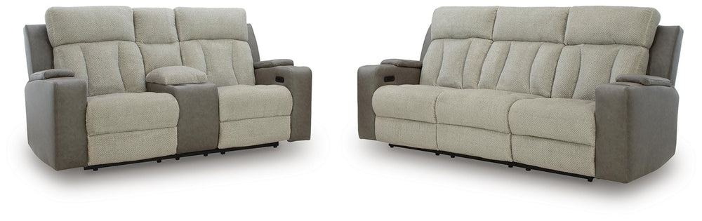 WhipLash Power Reclining Heat & Massage Sofa & Loveseat
