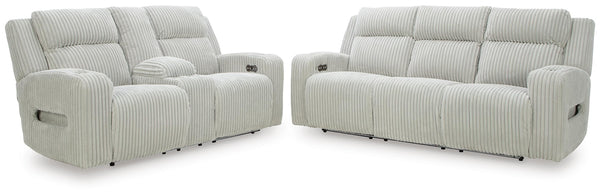 Forest Lake P2 Power Reclining Zero Gravity Sofa & Loveseat Alloy