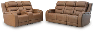 Knightington P3 Power Reclining Zero Gravity Sofa & Loveseat with Audio