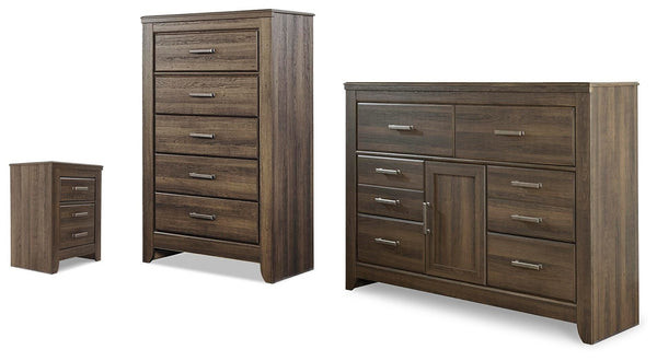 Juararo Dresser, Chest & Nightstand