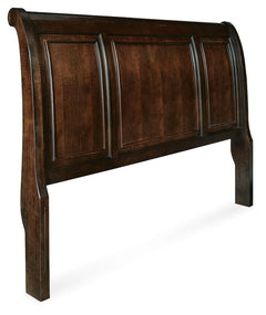Porter King/California King Sleigh Headboard Rustic Brown