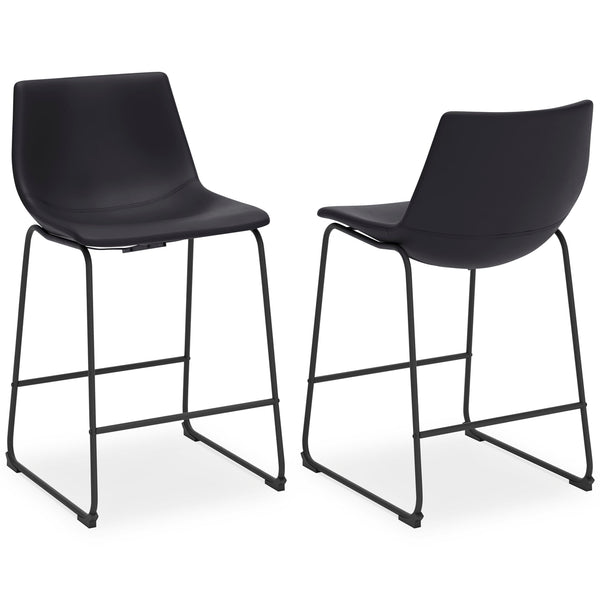 Centiar Counter-Height Barstool Black