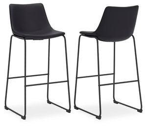 Centiar Pub Height Barstool Black