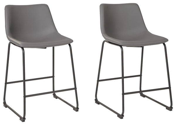 Centiar Counter-Height Barstool Gray
