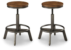 Torjin Counter-Height Stool Brown/Gray