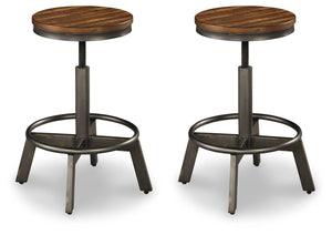 Torjin Counter-Height Stool Brown/Gray