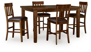 Ralene Counter Height Dining Table & 4 Barstools