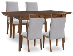 Lyncott Extension Dining Table & 4 Chairs