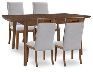 Lyncott Extension Dining Table & 4 Chairs