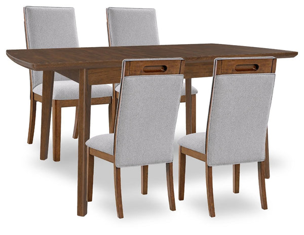 Lyncott Extension Dining Table & 4 Chairs