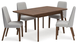 Lyncott Extension Dining Table & 4 Chairs