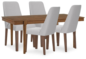 Lyncott Extension Dining Table & 4 Chairs