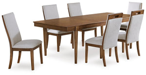 Lyncott Extension Dining Table & 6 Chairs