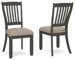 Tyler Creek Dining Side Chair Black/Grayish Brown