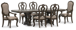 Maylee Dining Table & 6 Chairs
