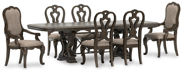 Maylee Dining Table & 6 Chairs