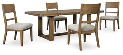 Cabalynn Extension Dining Table & 4 Chairs