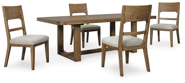 Cabalynn Extension Dining Table & 4 Chairs