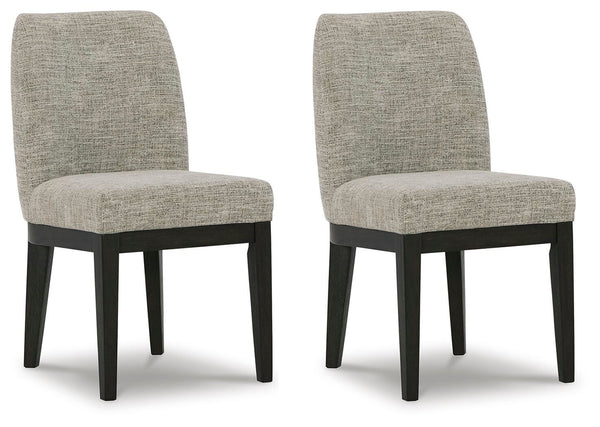 Burkhaus Dining Side Chair Dark Brown