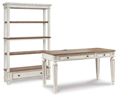 Realyn Desk & Bookcase