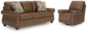 Chasemore Sofa & Recliner Earth