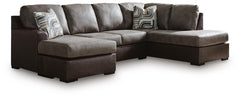 Castille Way 2-Piece Sectional with Chaise Fossil