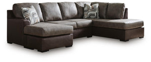 Castille Way 2-Piece Sectional with Chaise Fossil