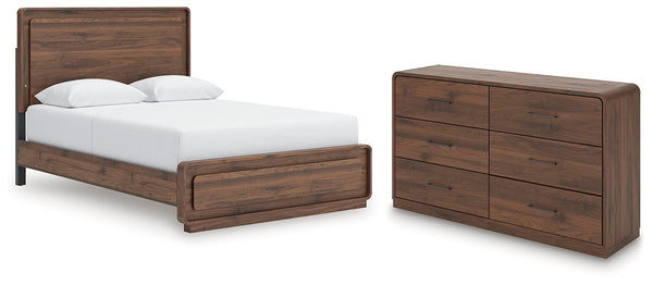 Fortlorn Queen Panel Bed & Dresser