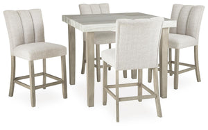 Larawyn Counter Height Dining Table & 4 Barstools