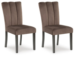 Jeshina Dining Side Chair Mocha