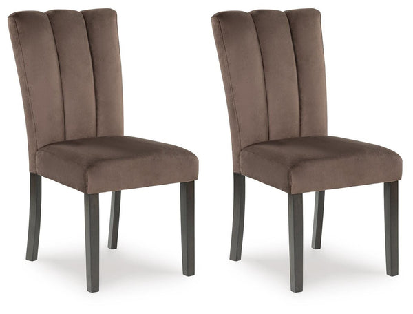 Jeshina Dining Side Chair Mocha