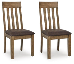 Urbinforte Dining Side Chair Light Brown