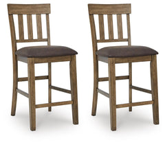 Urbinforte Counter-Height Barstool Light Brown