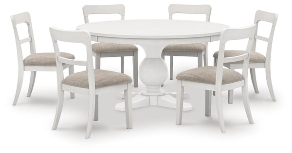 Greddinton Dining Table & 6 Chairs