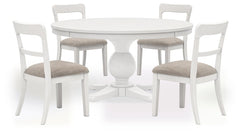 Greddinton Dining Table & 4 Chairs