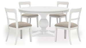 Greddinton Dining Table & 4 Chairs