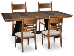 Greddinton Extension Dining Table & 4 Chairs