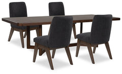 Dilenno Extension Dining Table & 4 Chairs