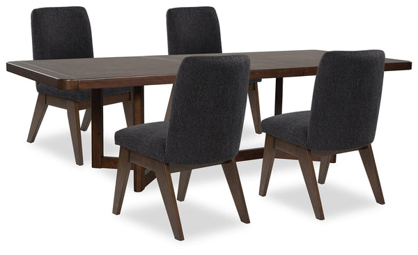 Dilenno Extension Dining Table & 4 Chairs