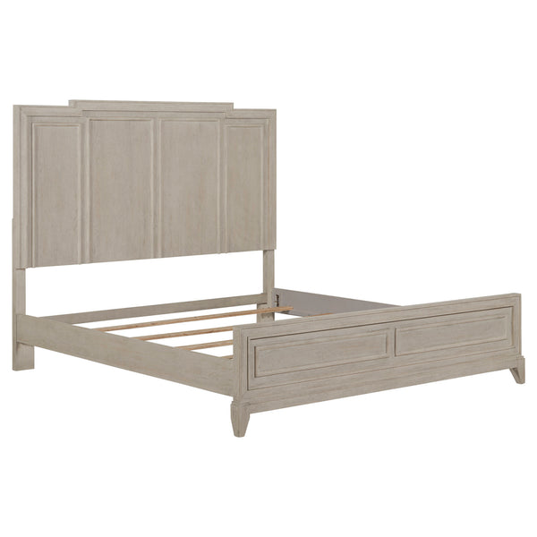 Liberty Furniture New Haven Queen Panel Bed in Sanctuary White