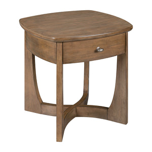 Liberty Furniture Bexley End Table in Tuscan Brown