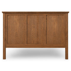 Vaughan-Bassett Jamestown Natural Oak King Mansion Panel Headboard