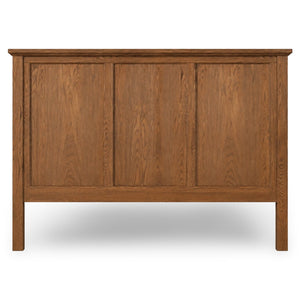 Vaughan-Bassett Jamestown Natural Oak King Mansion Panel Headboard