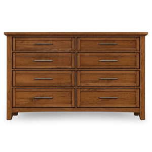 Vaughan-Bassett Jamestown Natural Oak 8-Drawer Dresser