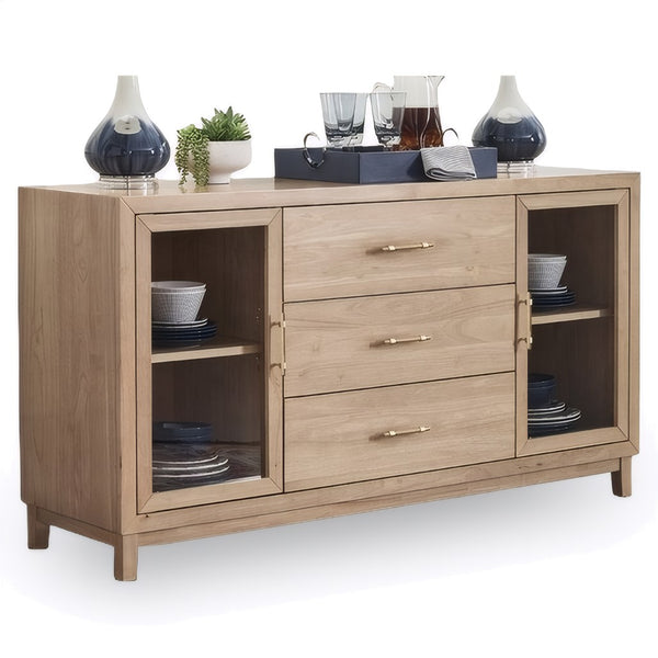 John Thomas Furniture Sanibel Dining Crate Server in Honey