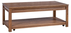 Aspen Home Sandro Cocktail Table in Brushed Bourbon